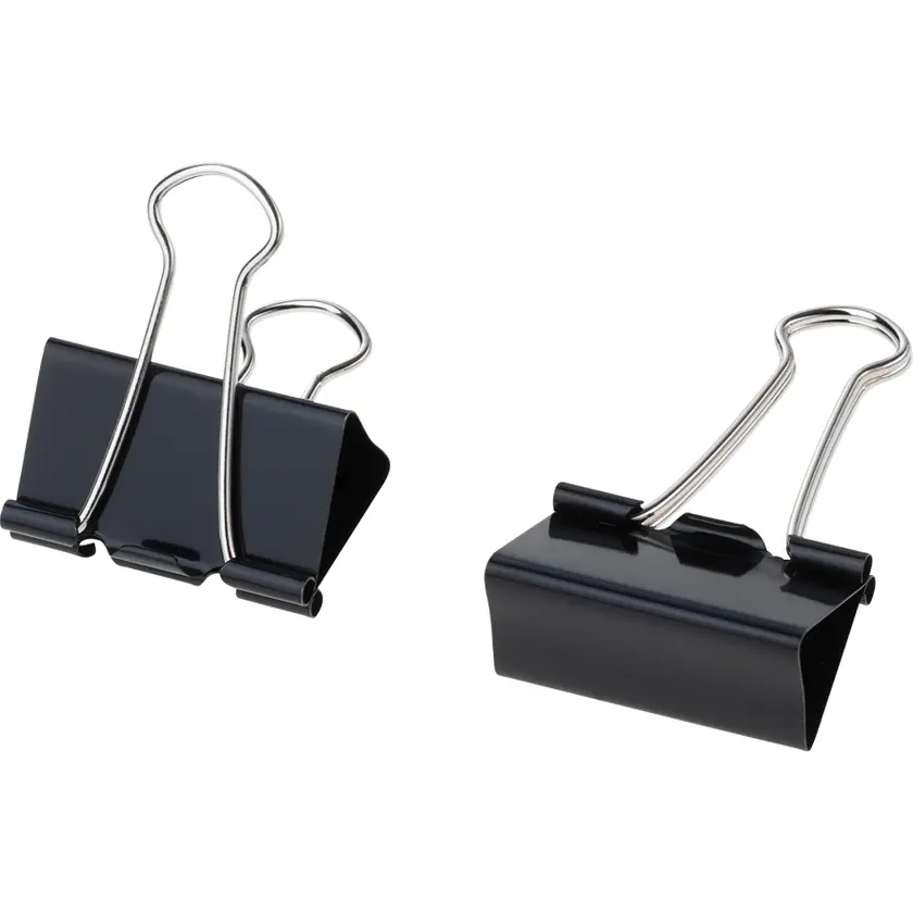 Pappersklämma Fold Back 50 mm 12-pack 